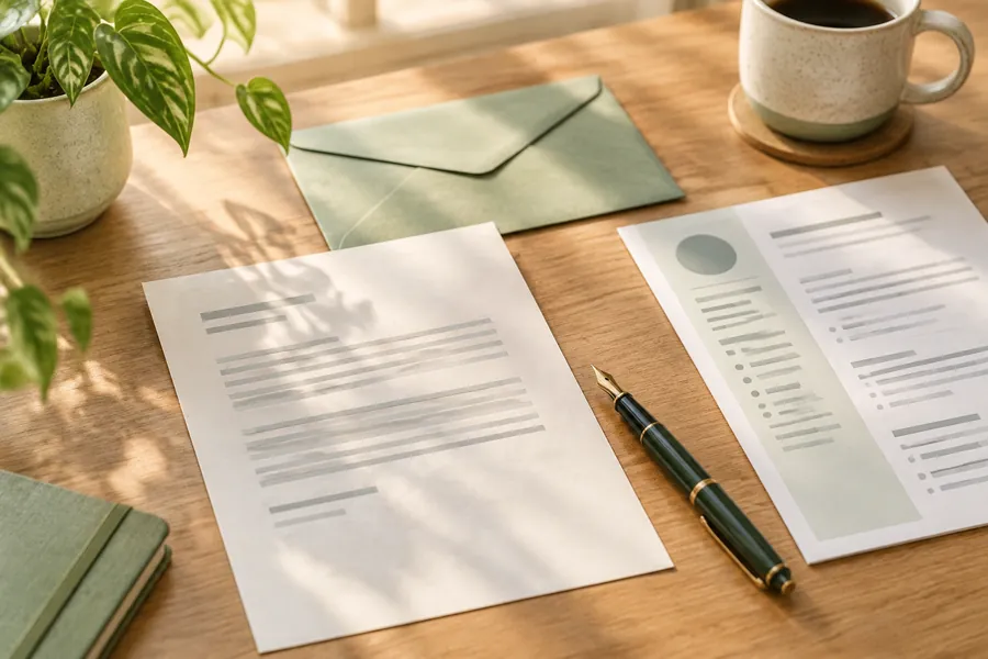 Illustrative CV workspace