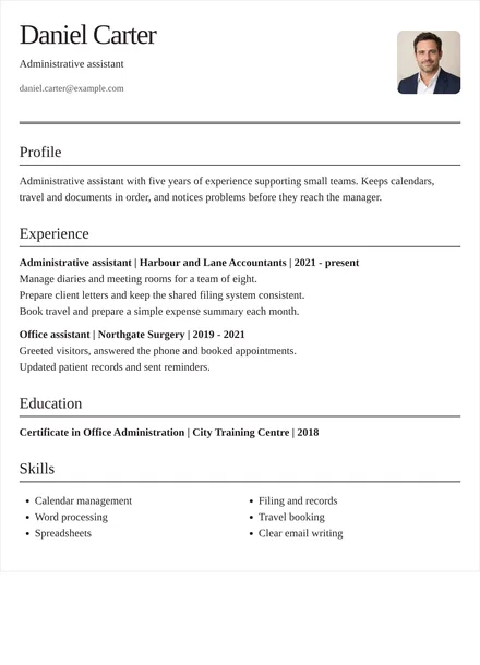 Administrative assistant - Editorial Layout