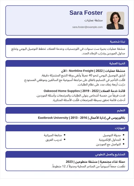 منسّق عمليات - إطارات التصميم