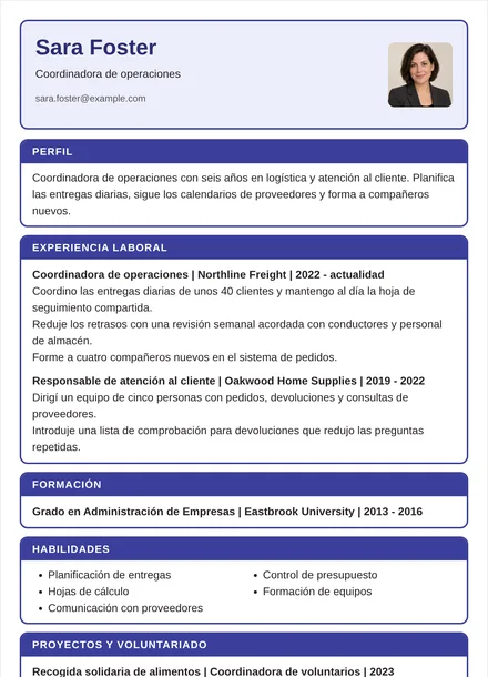 coordinador de operaciones - Marcos Diseño