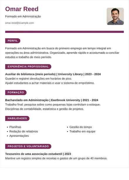 recém-formado - Fita Modelo