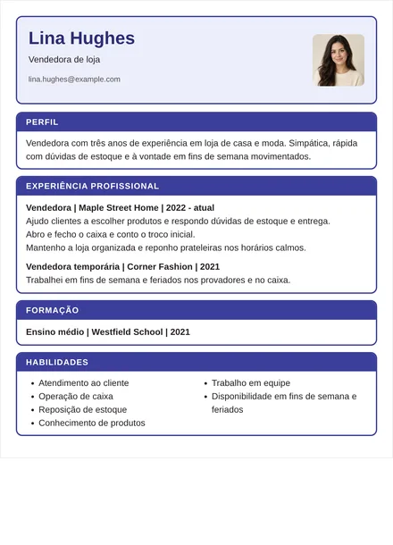 vendedor de loja - Molduras Modelo