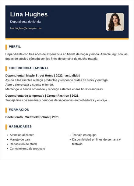 dependiente de tienda - Dos tonos Diseño