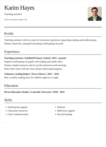 Teaching assistant - Editorial Layout