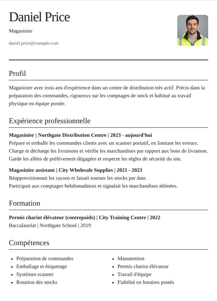 Magasinier - Éditorial Mise en page