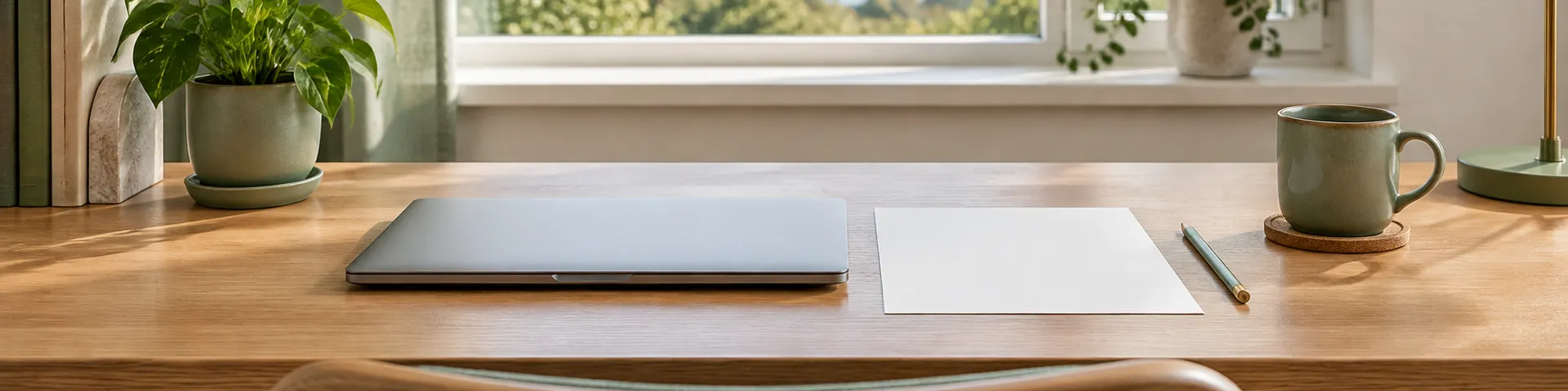 Illustrative workspace banner: a free online CV builder with no sign-up