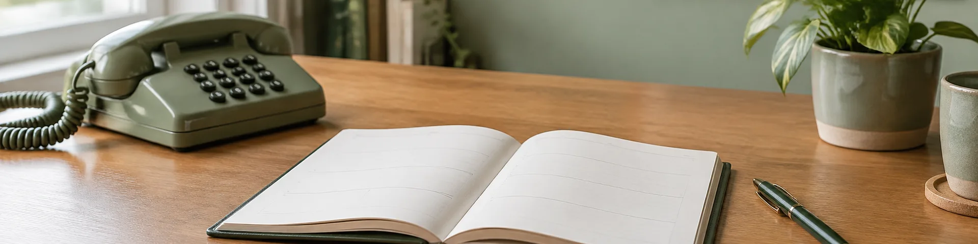 Banner ilustrativo de un espacio de trabajo: CV de recepcionista: qué escribir y qué evitar