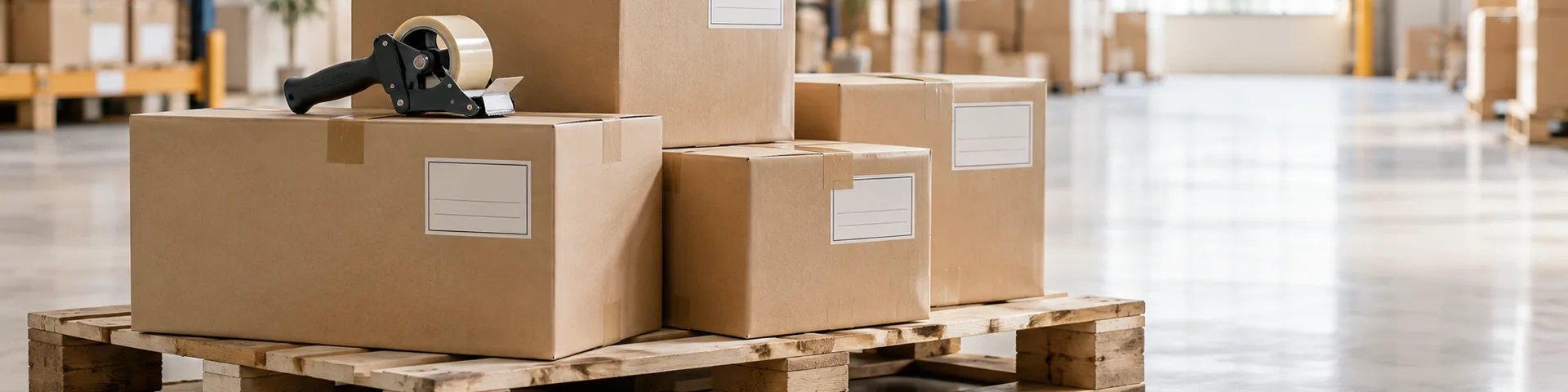 Illustrative workspace banner: Warehouse operative CV: what to write and what to avoid