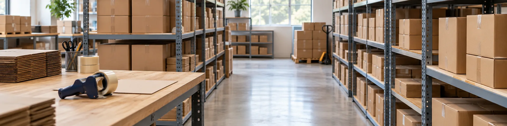 Illustrative workspace banner: Warehouse Operative CV example - editable, with notes